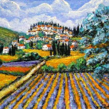 Painting titled "provence-6.jpg" by Edward Misiaszek, Original Artwork