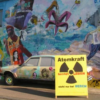 Instalacja zatytułowany „Anti Atom Protest A…” autorstwa Annamalt & Edward Naujok, Oryginalna praca