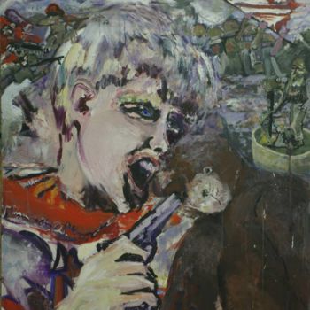 Peinture intitulée "Kinderstube der Nat…" par Annamalt & Edward Naujok, Œuvre d'art originale