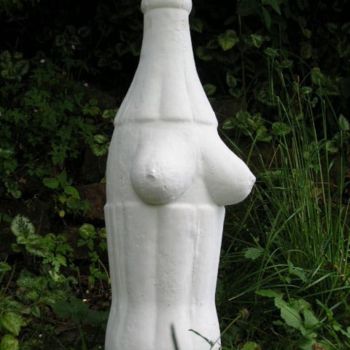 Sculpture titled ""Cola Woman" by Edward Naujok, Original Artwork