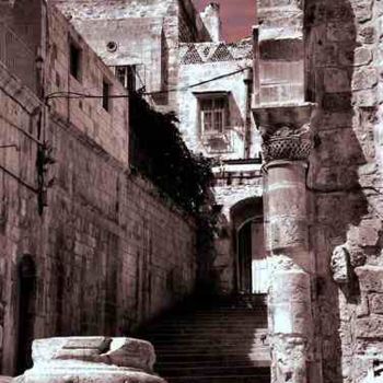 Photography titled "Jerusalem ruins" by Efi Keren, Original Artwork