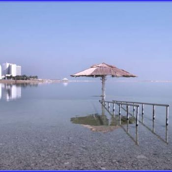 Fotografie getiteld "Dead Sea 4" door Efi Keren, Origineel Kunstwerk