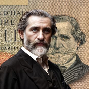 Digital Arts titled "Giuseppe Verdi" by Egidoro, Original Artwork, AI generated image