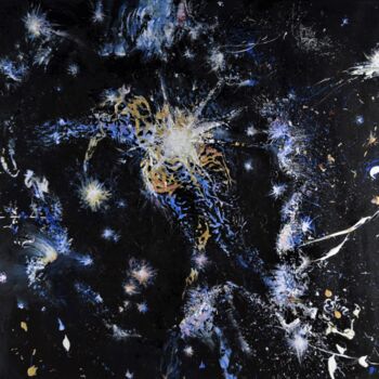 ""Universe" acrylic…" başlıklı Tablo Egle Simenaite Vlachaki tarafından, Orijinal sanat, Akrilik