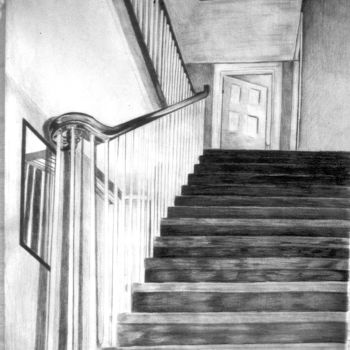 Fotografía titulada "pencilstairway.jpg" por Erika Hoffman, Obra de arte original