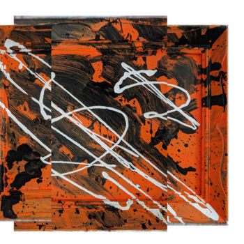 Malarstwo zatytułowany „Untitled Money” autorstwa Oberlin The Artist, Oryginalna praca, Akryl