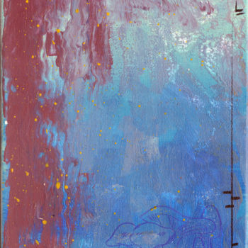 Malerei mit dem Titel "Adam" von Oberlin The Artist, Original-Kunstwerk, Acryl