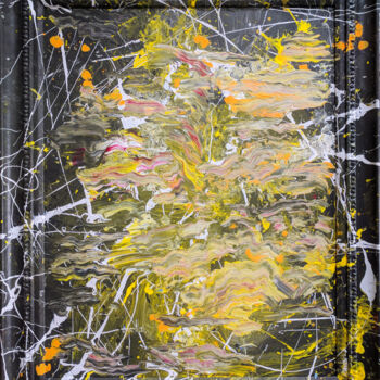 Schilderij getiteld "Sense & Thorns" door Oberlin The Artist, Origineel Kunstwerk, Acryl