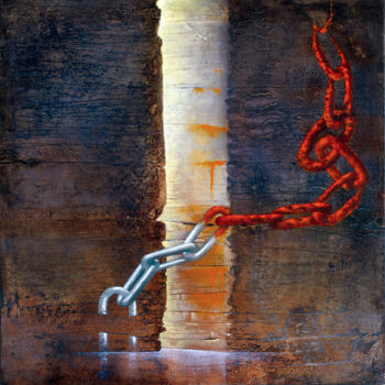 Painting titled "le passage" by Cori, Original Artwork