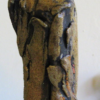 Sculpture titled "Figure 8" by Erik James, Original Artwork, Ceramics