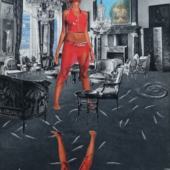 Collages titled "Calm life" by Ekaterina Anikina, Original Artwork, Collages