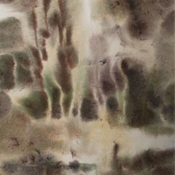 Malerei mit dem Titel "landscape 6" von Ekaterina Antsiferova-Gerwatowski, Original-Kunstwerk
