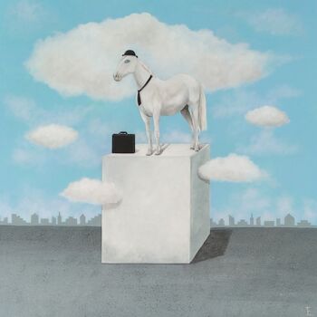 "Мечта !" başlıklı Tablo Екатерина Бесполова tarafından, Orijinal sanat, Akrilik Ahşap Sedye çerçevesi üzerine monte edilmiş