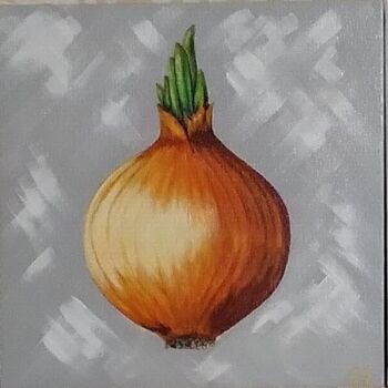 Pintura intitulada "Vegetables" por Ekaterina Suvorova, Obras de arte originais, Acrílico Montado em Cartão