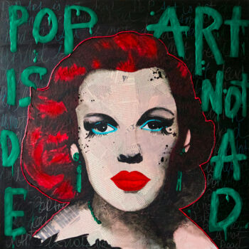 Painting titled "Pop Art Is Not Dead…" by Eklektik Art, Original Artwork, Acrylic Mounted on Wood Stretcher frame