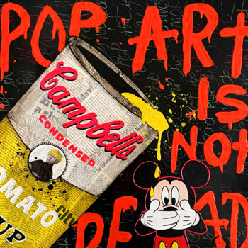 绘画 标题为“Pop Art Is Not Dead…” 由Eklektik Art, 原创艺术品, 丙烯
