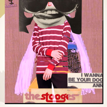 Digital Arts titled "WANNA BE YOUR DOG" by Eksempler, Original Artwork, 2D Digital Work