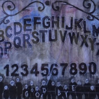 Peinture intitulée "Ouija" par El Tonio, Œuvre d'art originale, Aquarelle