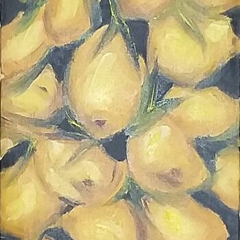 Pintura titulada "Лимоны" por Elvira Sheremeteva, Obra de arte original, Oleo