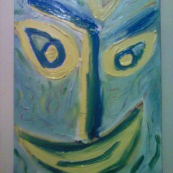 Peinture intitulée "Face" par Jacques Elduayen, Œuvre d'art originale
