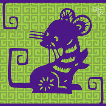 "Labyrinth Mouse" başlıklı Dijital Sanat Electrodoage tarafından, Orijinal sanat, Dijital Resim