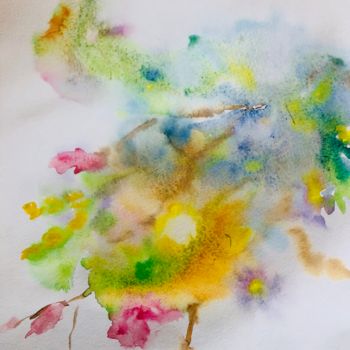 Картина под названием "Весна" - Elen Ruzh, Подлинное произведение искусства