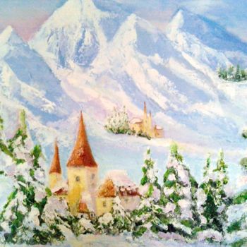 Pintura titulada "alpen.jpg" por Elen Ruzh, Obra de arte original