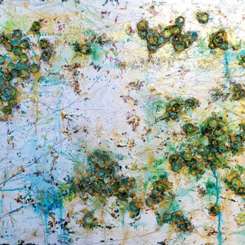 Pintura titulada "Naturaleza comprome…" por Elena Barón, Obra de arte original, Acrílico Montado en Bastidor de camilla de m…