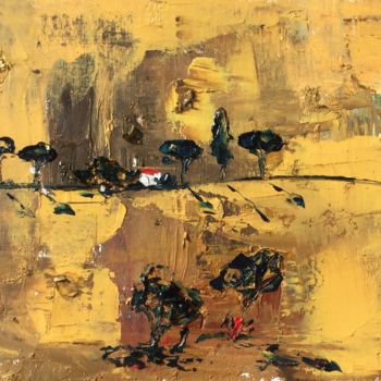 Pittura intitolato "TOSCANAjpeg" da Elena Buzhurina, Opera d'arte originale