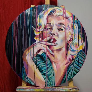 绘画 标题为“Monroe” 由Елена Чистик, 原创艺术品, 丙烯