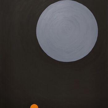 Peinture intitulée "Abstraction 1" par Elena Giger, Œuvre d'art originale, Acrylique