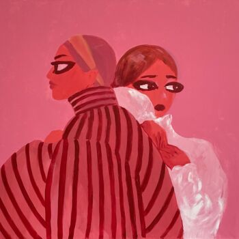 "Sisters" başlıklı Tablo Елена Крапива tarafından, Orijinal sanat, Akrilik