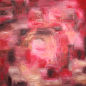 Картина под названием "Пионы" - Елена Лиршафт, Подлинное произведение искусства, Акрил