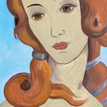 Peinture intitulée "Venus" par Elena Milyukova, Œuvre d'art originale, Acrylique