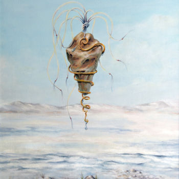 Malarstwo zatytułowany „Равноденствие. Сев…” autorstwa Elena Morgun (Trish), Oryginalna praca, Olej