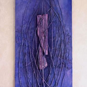 Painting titled "SALVACIÓN" by Elena Núñez, Original Artwork