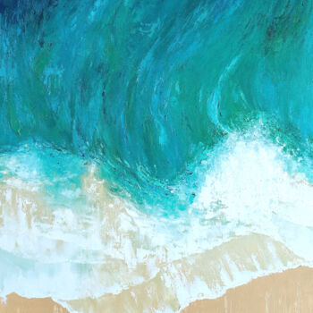 绘画 标题为“Cosmic ocean №7” 由Elena Petrova, 原创艺术品, 油
