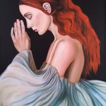 "Praying Mary Magdal…" başlıklı Tablo Елена Пименова tarafından, Orijinal sanat, Petrol