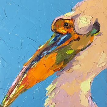 绘画 标题为“Pelican” 由Elena Salomon, 原创艺术品, 油