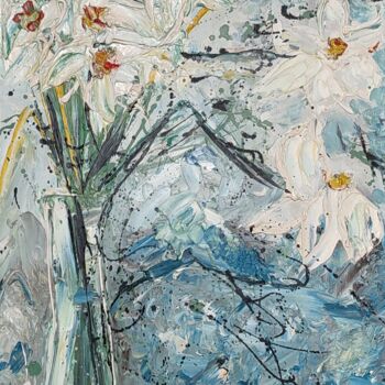 Obrazy i ryciny zatytułowany „The breath of spring” autorstwa Elena Senina, Oryginalna praca, Cyfrowy wydruk