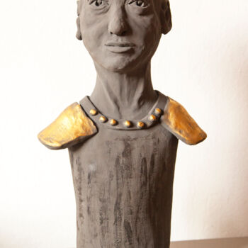 Sculpture intitulée "Tomus" par Elena Uljancic, Œuvre d'art originale, Céramique
