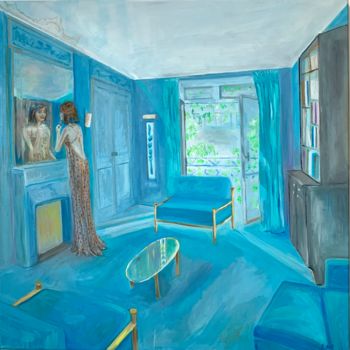 Malarstwo zatytułowany „Getting ready” autorstwa Elena Artemyeva Pulino, Oryginalna praca, Olej