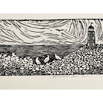 제목이 "«Seagulls”"인 미술작품 Elena Chmel로, 원작, 다른
