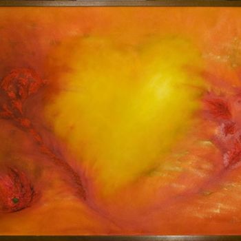 Peinture intitulée "Glory of Love - Στο…" par Elena Dimopoulos, Œuvre d'art originale