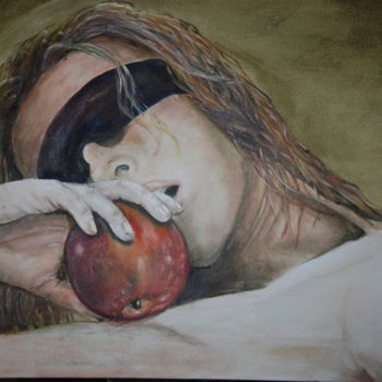Pintura intitulada "PROVOKATIVE" por Elena Mclaren, Obras de arte originais, Óleo