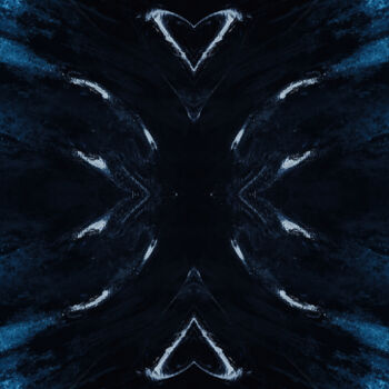 Фотография под названием "Immortal blue #4" - Elena Raceala, Подлинное произведение искусства, Цифровая фотография