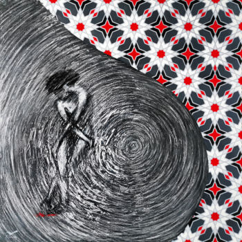 제목이 "Choice"인 미술작품 Elena Soroka로, 원작, 기름 나무 들것 프레임에 장착됨