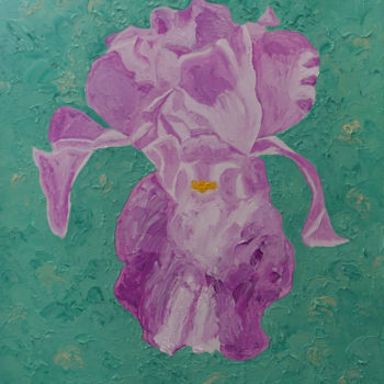 「Flower」というタイトルの絵画 Елена Воиноваによって, オリジナルのアートワーク, オイル