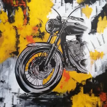 Malarstwo zatytułowany „Moto 256” autorstwa Eleonora Cavaliere, Oryginalna praca, Olej