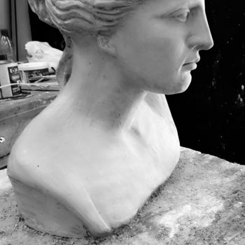 Sculpture intitulée "Venere di Milo" par Eleonora Morelli, Œuvre d'art originale, Plâtre
